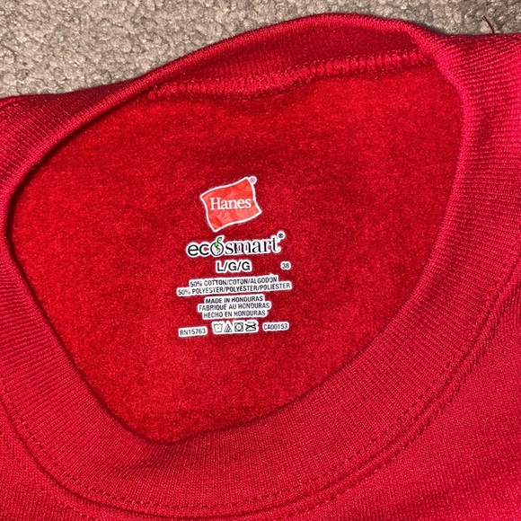 Mens Hanes eco smart large sweatshirt. - Picture 2 of 6